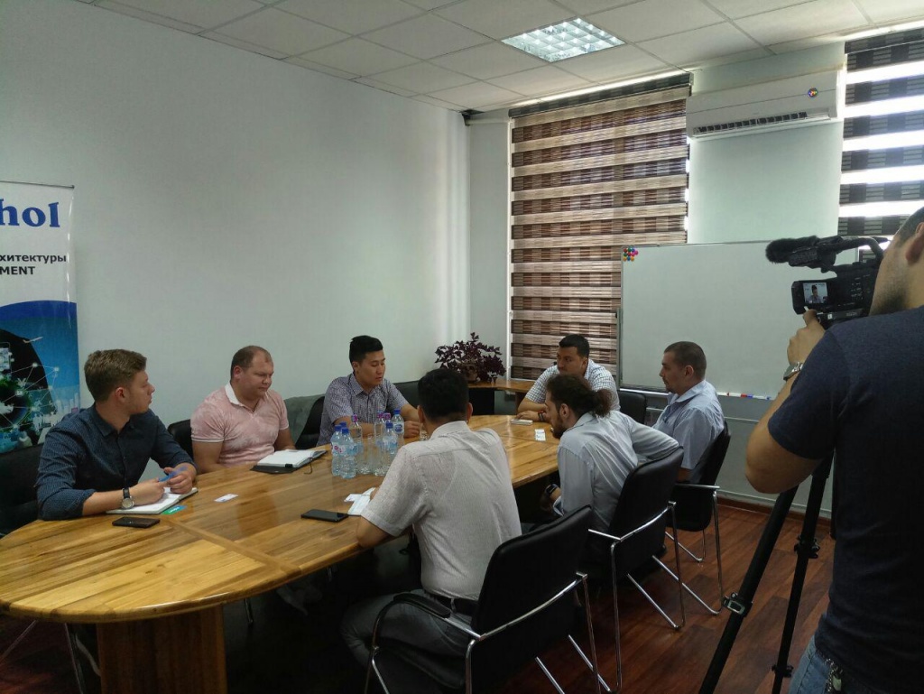 Встреча с партнерами из Казахстана.