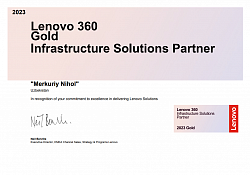 Merkuriy Nihol: Lenovo 360 Gold Infrastructure Solutions Partner