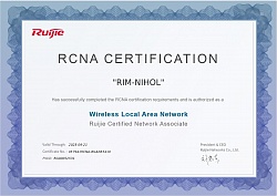 Специалисты RIM-Nihol прошли сертификацию PCNA