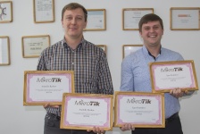 Сертификаты MikroTik вручены специалистам NIHOL