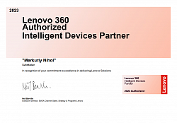 Merkuriy Nihol: Lenovo 360 Authorized Intelligent Devices Partner